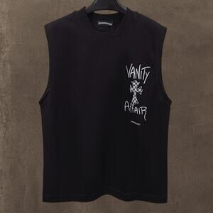 Chrome Hearts Men's Black Vest